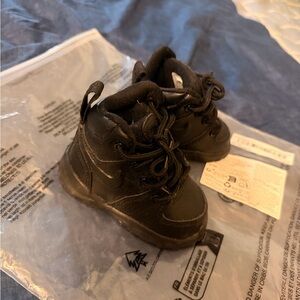 Nike Kids Black High-Top Toddler Sneakers